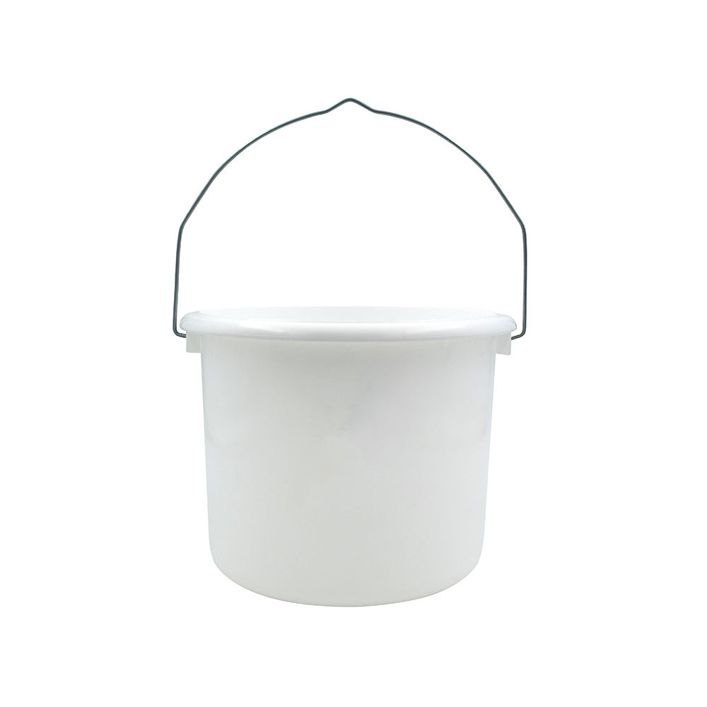 Photograph of Faithfull Plastic Paint Kettle 2.5L, White, for All Paint Types, 175mm Width