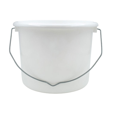 Further photograph of Faithfull Plastic Paint Kettle 2.5L, White, for All Paint Types, 175mm Width