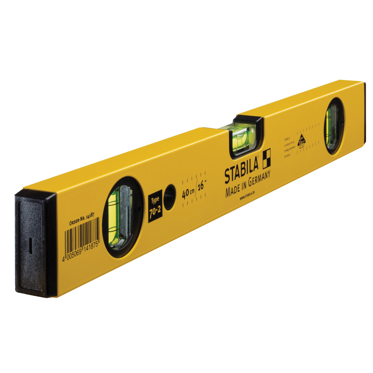 Photograph of Stabila Double Plumb Level 60cm