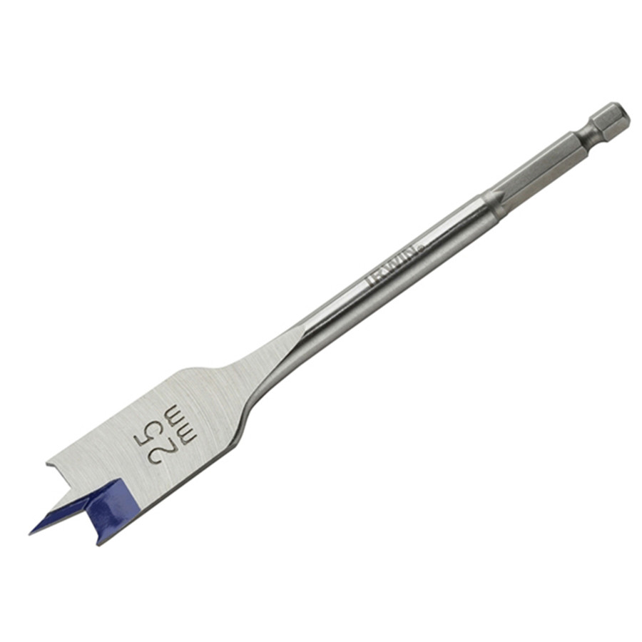 Photograph of Irwin Blue Groove Flat Bit 25mm x 152mm