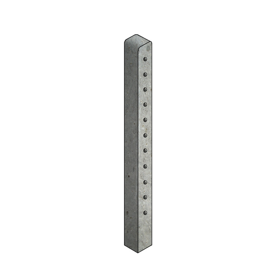 Photograph of Concrete Post Universal Multi Holed 100mm x 100mm x 2.13m