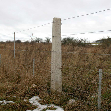 Further photograph of Concrete Post Universal Multi Holed 100mm x 100mm x 2.13m