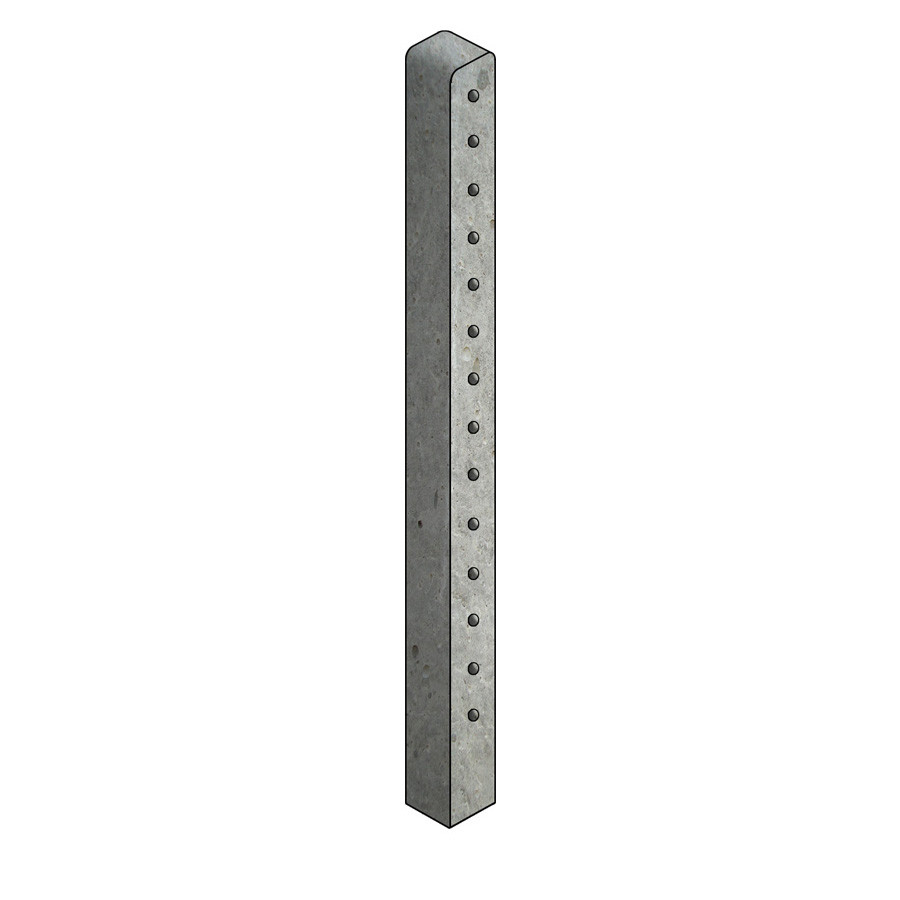 Photograph of Concrete Post Universal Multi Holed 100mm x 100mm x 2.73m