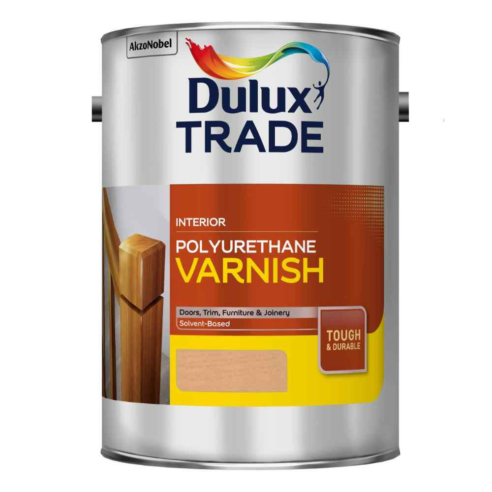 Photograph of Dulux Polyurethane Varnish Satin 1L