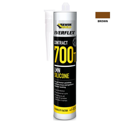 Everbuild Silicone 700T C3 Cartridge Brown product image