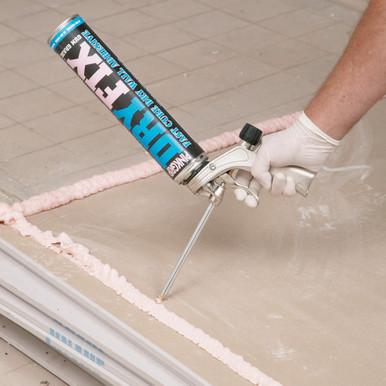 Further photograph of Everbuild Pinkgrip Dry Fix 750ml