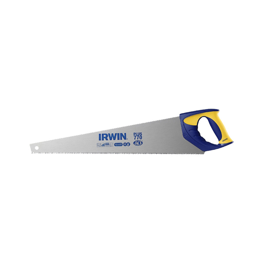 Photograph of Irwin Jack Hardpoint Soft Grip Coarse Handsaw 550mm (22")