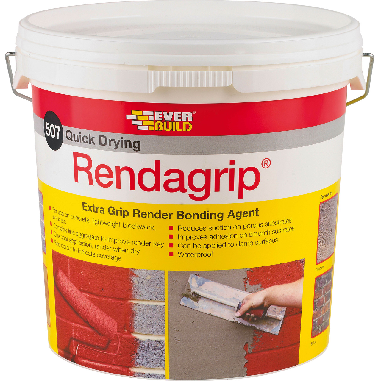 Photograph of Everbuild 507 Rendagrip Bonding Agent 10Ltr