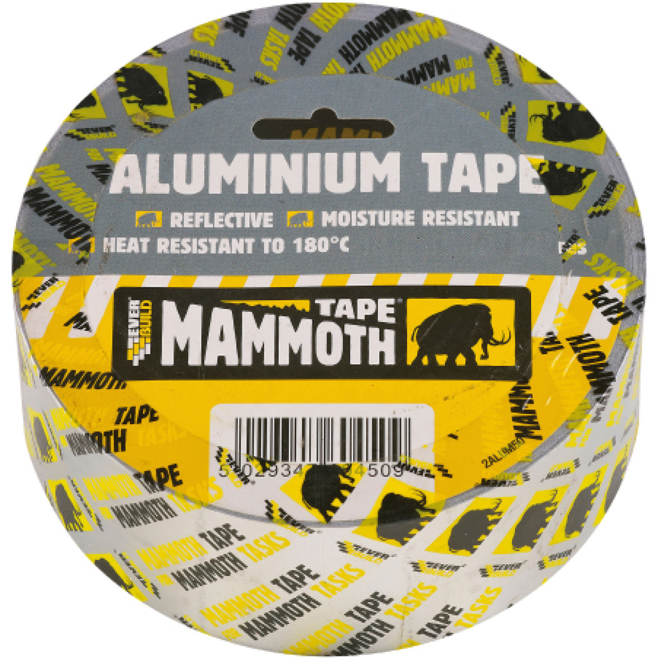 Photograph of Everbuild Mammoth Aluminium Tape 100mm x 45m