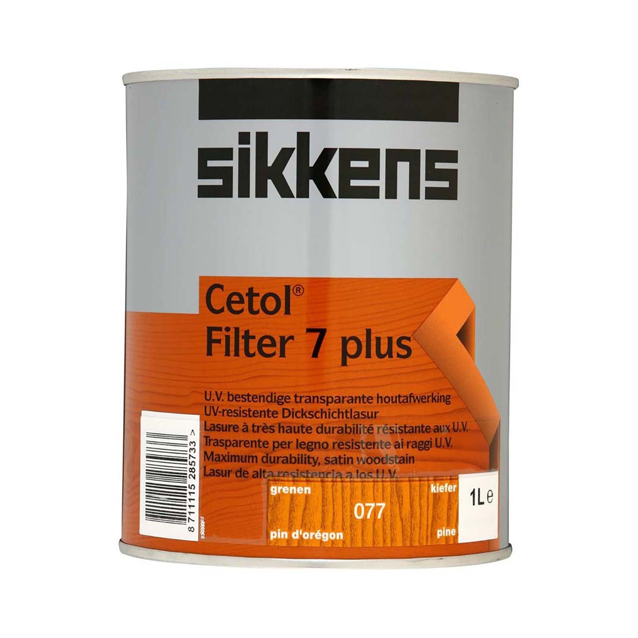 Photograph of Sikkens Cetol Filter 7 Plus 077 Pine 1L Topcoat