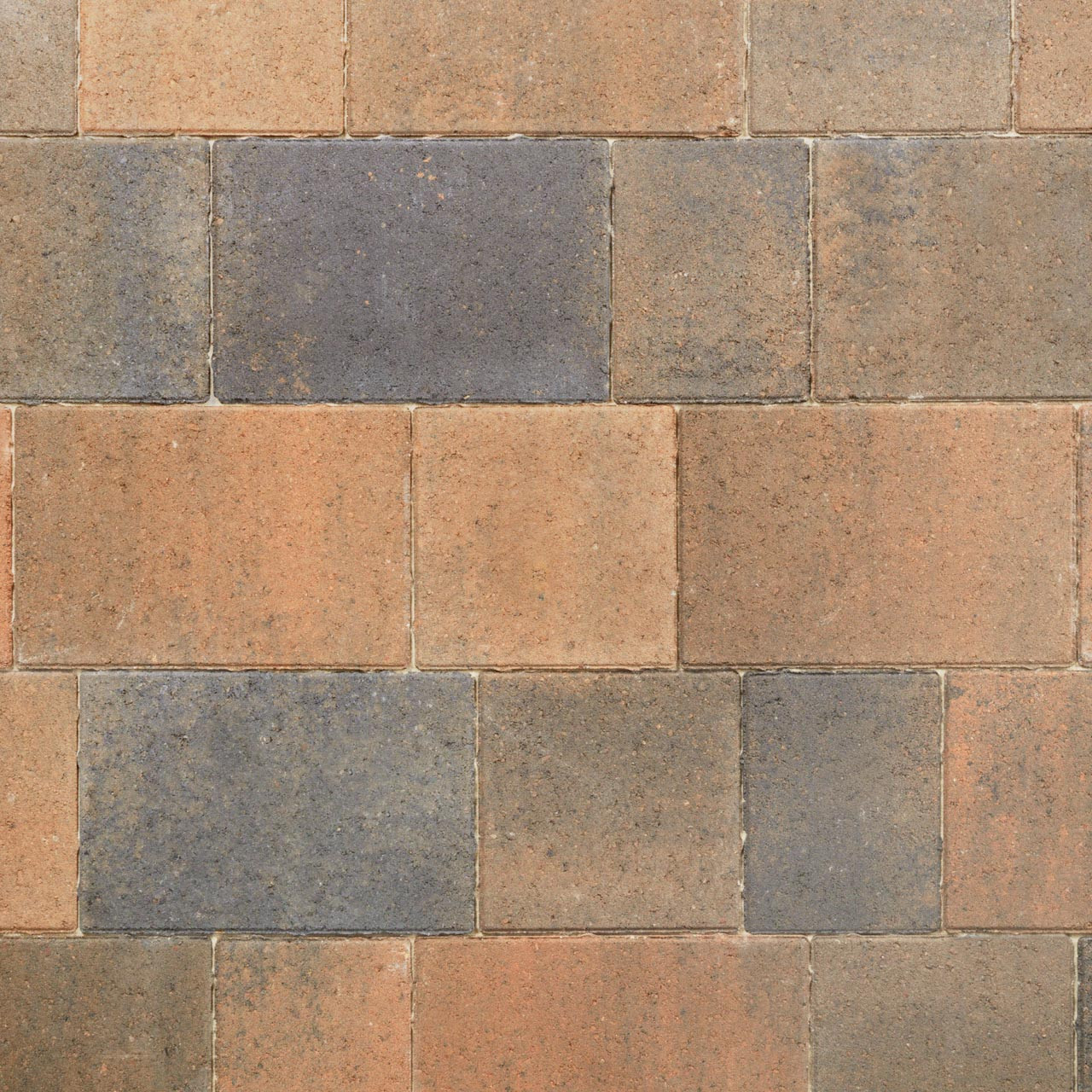 Photograph of Avenu Block Paving 160mm x 160mm x 50mm Burnt Ochre