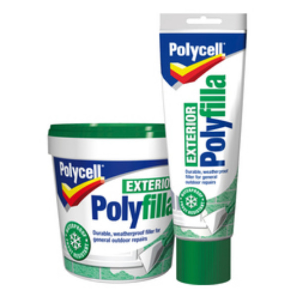 Photograph of Polycell Multi-Purpose Exterior Polyfilla Ready Mixed 1kg