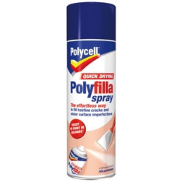 Photograph of Polycell Quick Drying Polyfilla Spray 300ml