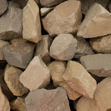 250mm Cotswold Buff Limestone Rockery Stone Bulk Bag product image