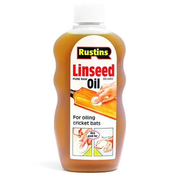 Photograph of Rustins Linseed Oil Raw 125ml