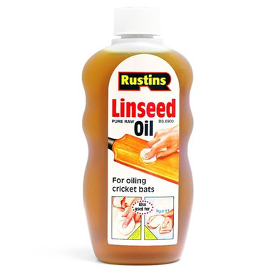 Further photograph of Rustins Linseed Oil Raw 125ml