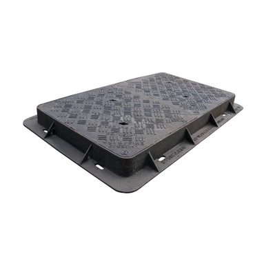 Ultra D400 Manhole Cover & Frame 1220mm x 675mm x 100mm Depth product image