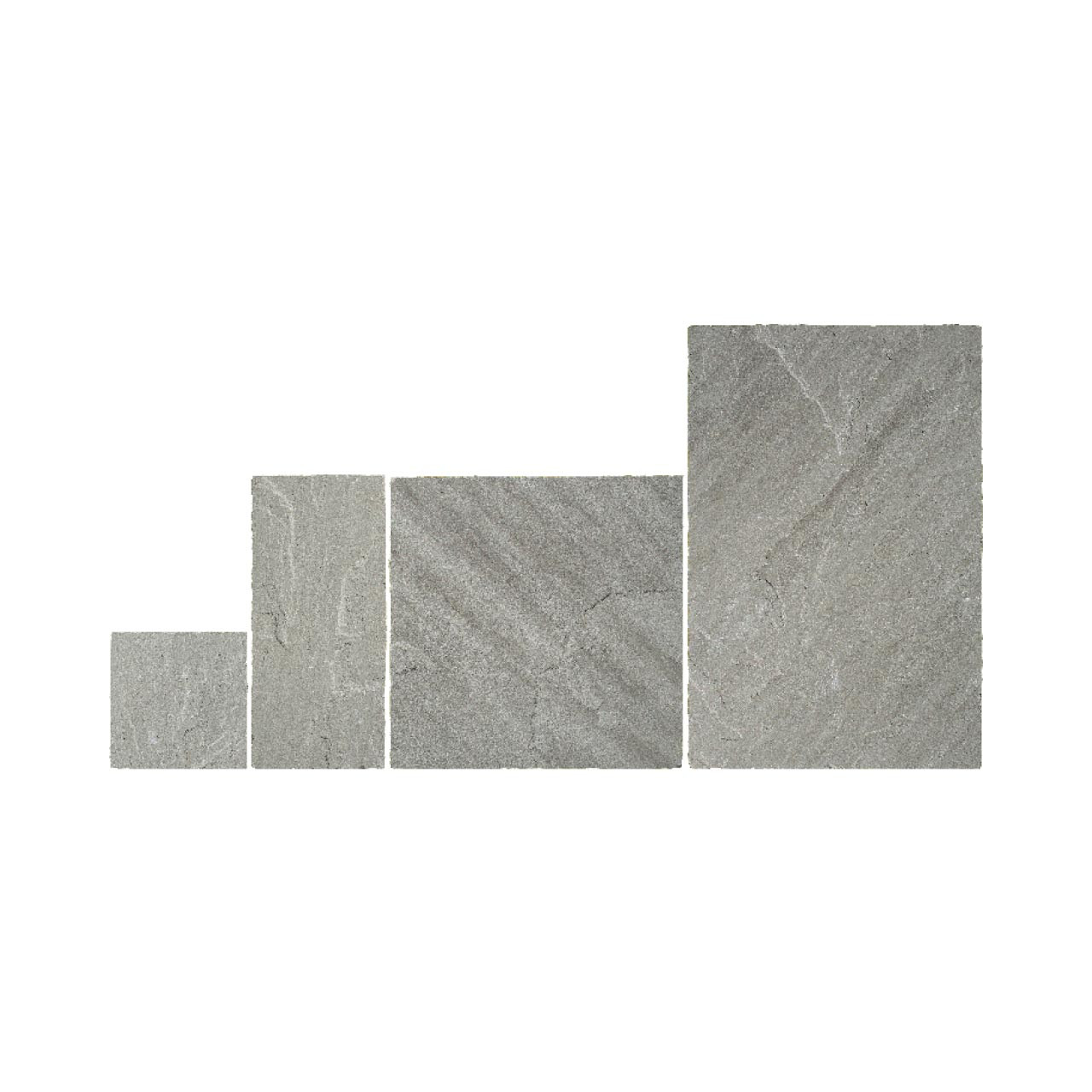 Photograph of Global Stone 22mm Sandstone Paving Slabs 15.3m2- Castle Grey