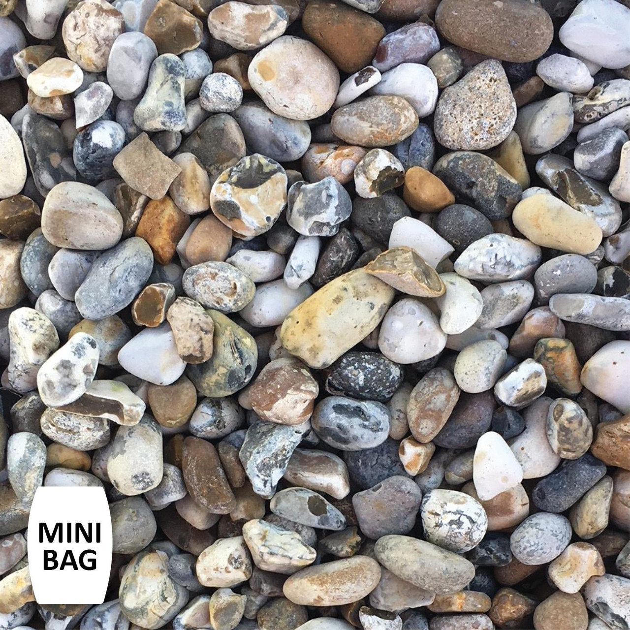 Photograph of 20mm Pearl Grey Gravel Mini Bag