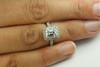 Emerald Cut Engagement Ring GIA Certified Diamond 1.51 VVS2 G 