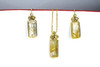 Fine Yellow Garnet and Rose Cut Diamonds Set Earrings and Necklace Set