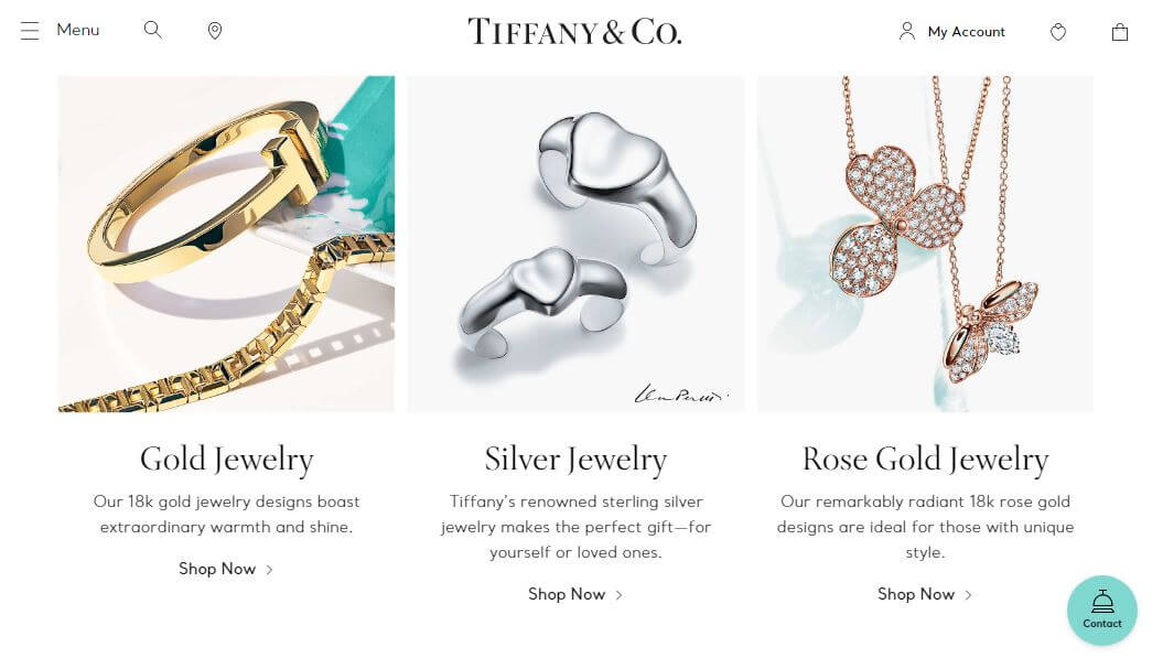 tiffany jewelry financing