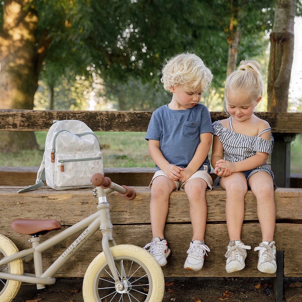 Balance Bike Olive Matte Marbles of Mumbles