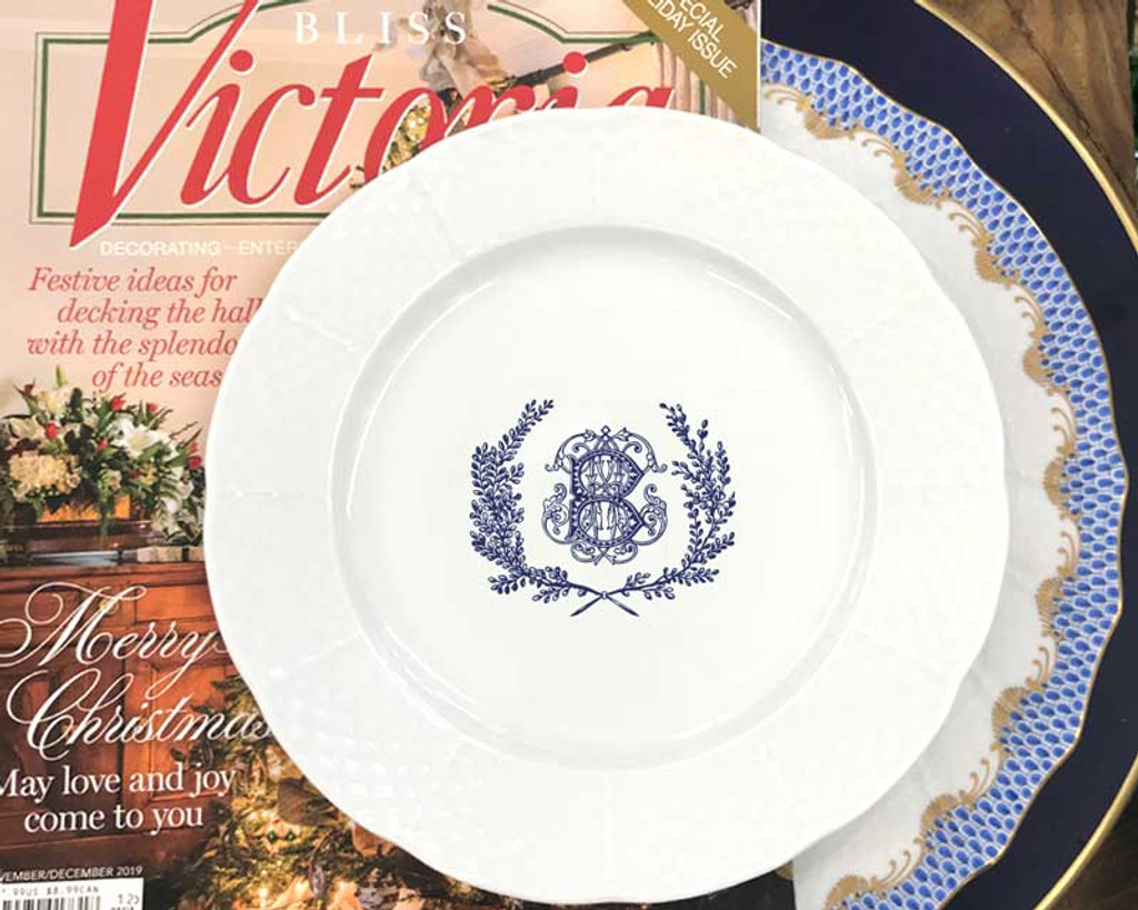 Blue & White Teatime - Victoria Magazine