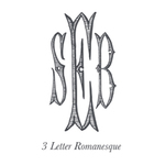 3 Letter Romanesque