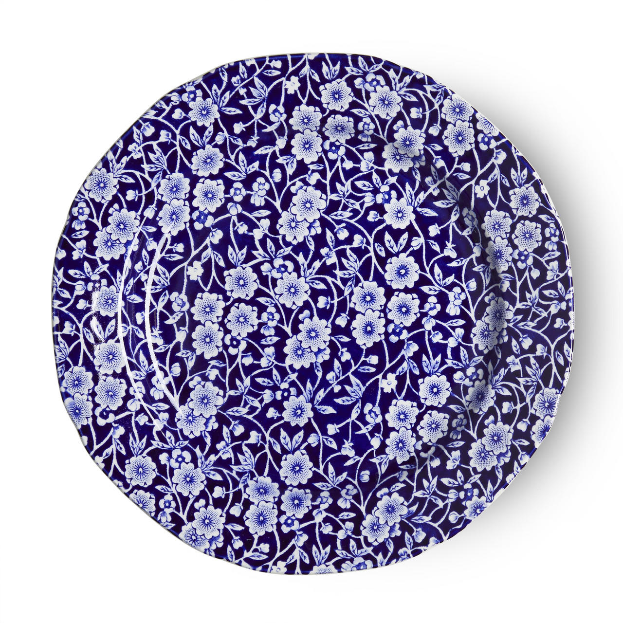 Burleigh Blue Calico Plate Medium, BURBCAL-004, Sasha Nicholas