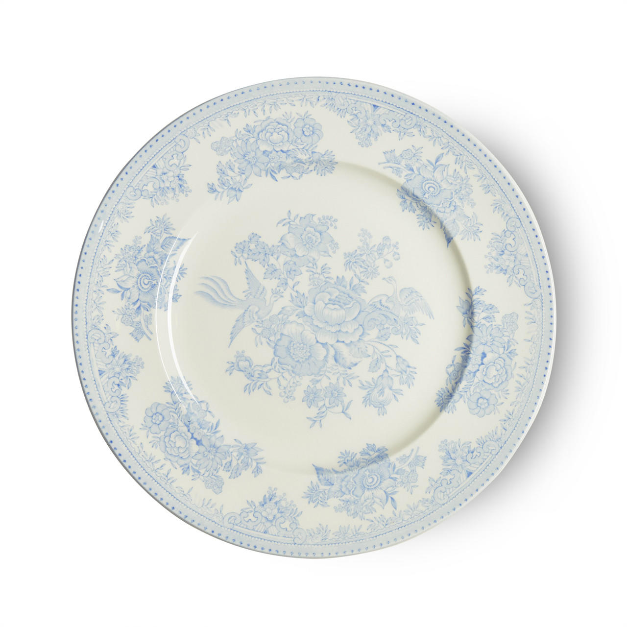 Burleigh Blue Asiatic Pheasants Plate Small, BURBAPH-007, Sasha Nicholas