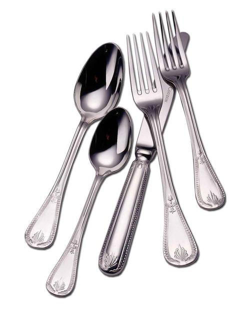 Hogan-brandenburg Consul Silver Plated 5-piece Place Setting, Hogan-Brandenburg Consul Silver Plated 5-Piece Place Setting, Sasha Nicholas