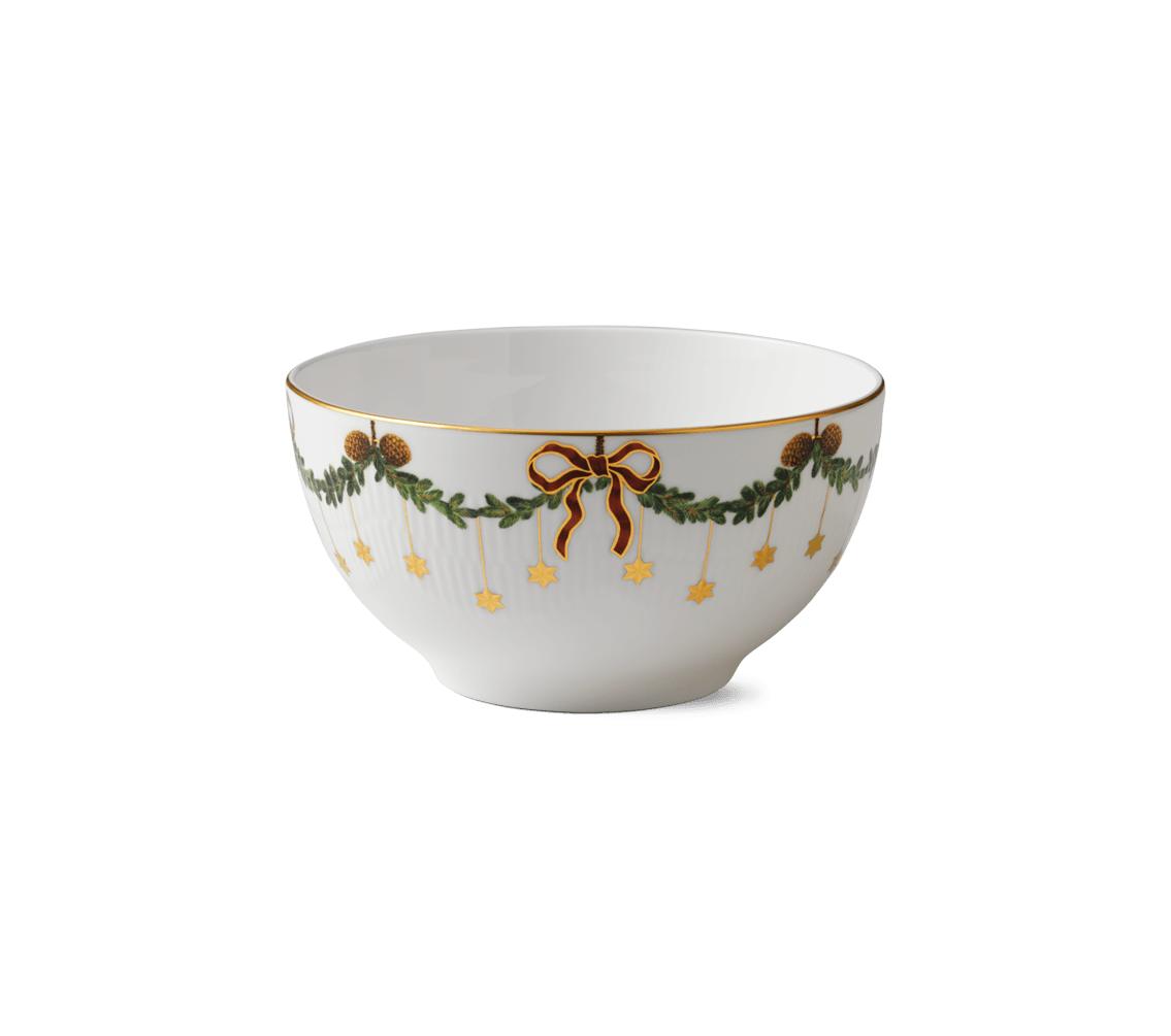 Lemp-ivie Royal Copenhagen Star Fluted Christmas Bowl, Lemp-Ivie Royal Copenhagen Star Fluted Christmas Bowl, Sasha Nicholas