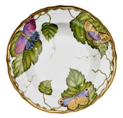 Exotic Butterflies Rim Soup Plate, ANNDVC-VL2, Sasha Nicholas