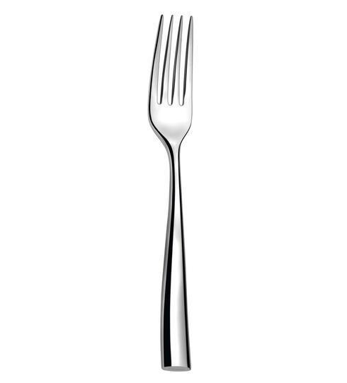 Stainless Steel Flatware Silhouette Dessert Fork, COUDVC-851123, Sasha Nicholas Stainless Steel Flatware Silhouette Dessert Fork, COUDVC-851123, Sasha Nicholas