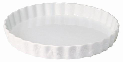 Blanc De Blanc Quiche Dish Medium, DESBIA-MT28-CA, Sasha Nicholas