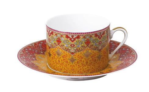 Dhara Red Tea Cup, DESBIA-TT-RI7438, Sasha Nicholas