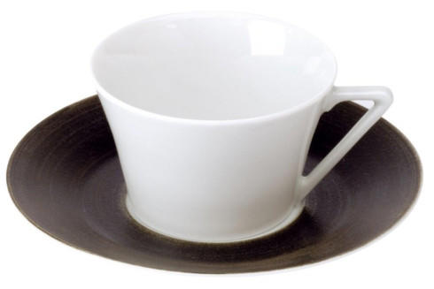 Galileum Graphite Tea Saucer, DESBIA-ST-HA7308, Sasha Nicholas