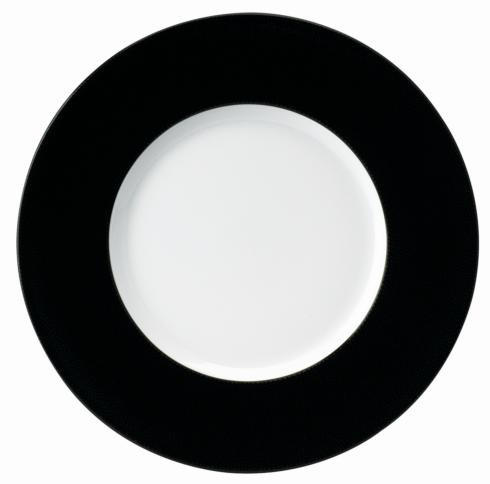 Seychelles Black Dinner Plate Large Rim, DESBIA-AP-HA7210, Sasha Nicholas