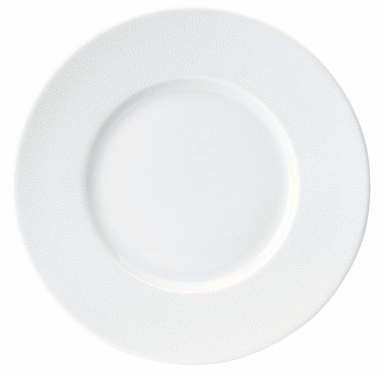 Seychelles White Dessert Plate Large Rim, DESBIA-AD-HA6987, Sasha Nicholas