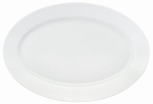 Seychelles White Oval Platter, DESBIA-POV-HA6987, Sasha Nicholas