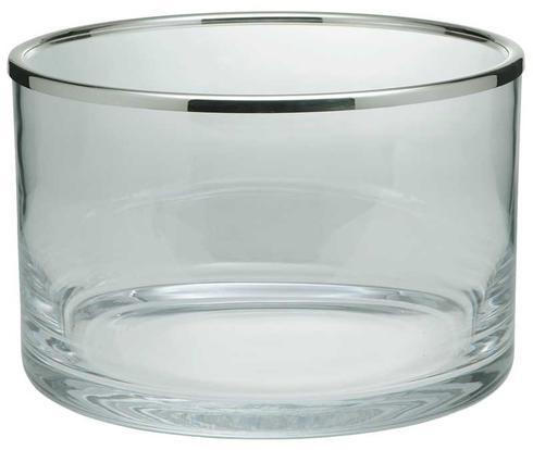 Hollowware & Giftware Bread Baskets, Bowls & Small Dishes Cerclee Straight Glass Bowl With Rim, ERCRSL-F540285-21, Sasha Nicholas