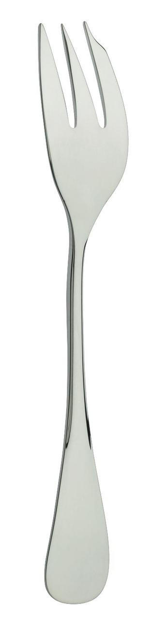 Silver Plated Flatware Baguette Pastry Fork, ERCRSL-F650340-20, Sasha Nicholas