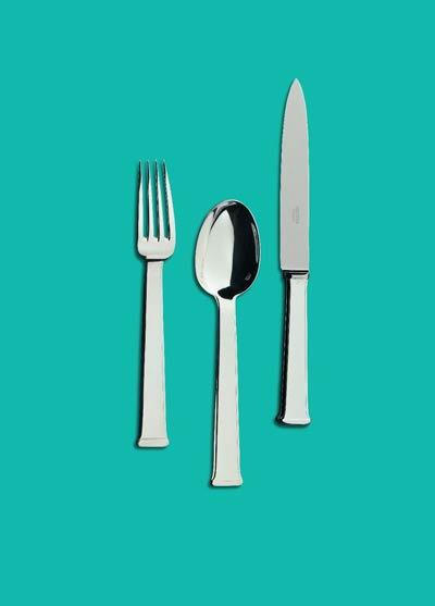 Silver Plated Flatware Sequoia Fish Fork, ERCRSL-F650930-07, Sasha Nicholas