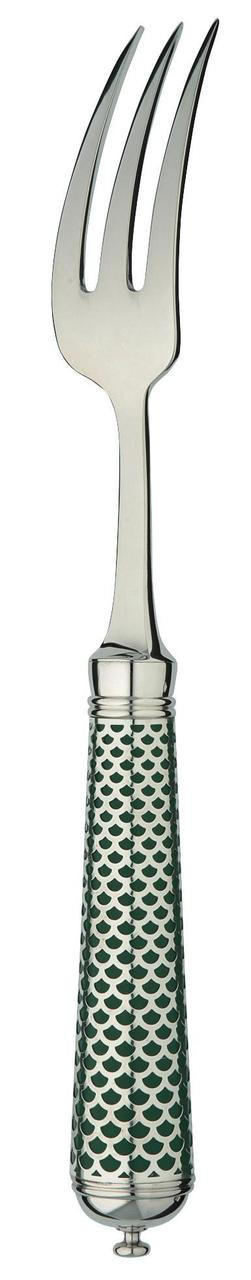 Sterling Silver Flatware Calypso Green Dinner Spoon, ERCRSL-F630812-01, Sasha Nicholas