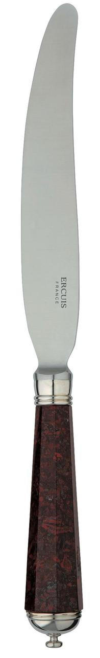 Sterling Silver Flatware Medicis Octogone Burgundy Dinner Knife, ERCRSL-F630173-03, Sasha Nicholas