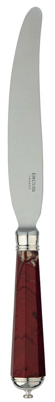 Sterling Silver Flatware Medicis Octogone Jasper Dinner Knife, ERCRSL-F630174-03, Sasha Nicholas