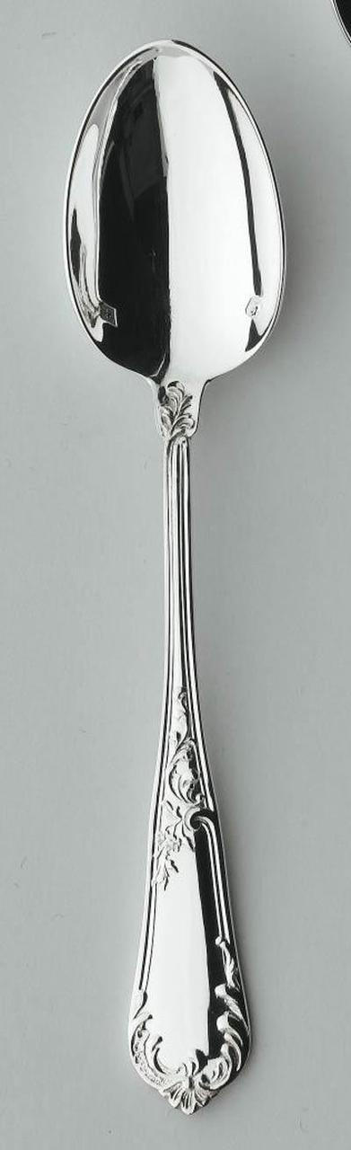 Sterling Silver Flatware Rocaille Demi Spoon, ERCRSL-F630720-10, Sasha Nicholas