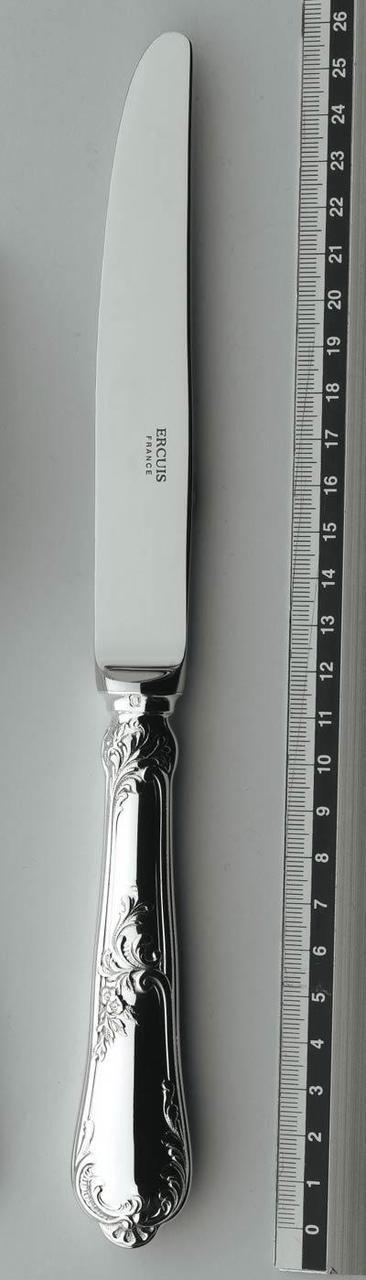 Sterling Silver Flatware Rocaille Dinner Knife, ERCRSL-F630720-03, Sasha Nicholas