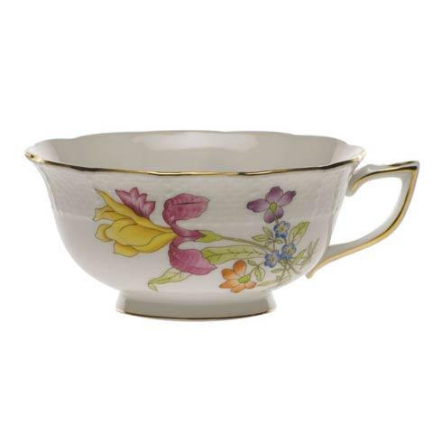 Antique Iris Tea Cup - Motif 02